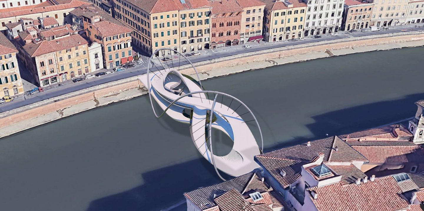Innovative Bridge Design: The Artisans Crossing Bridge in Pisa |  Transportation Story