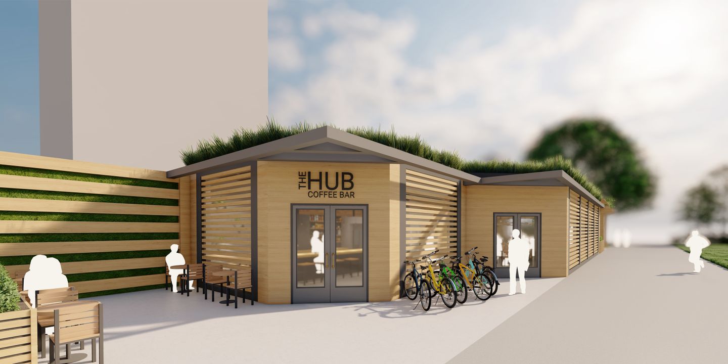 The Hub Coffee Bar Urban Design Project