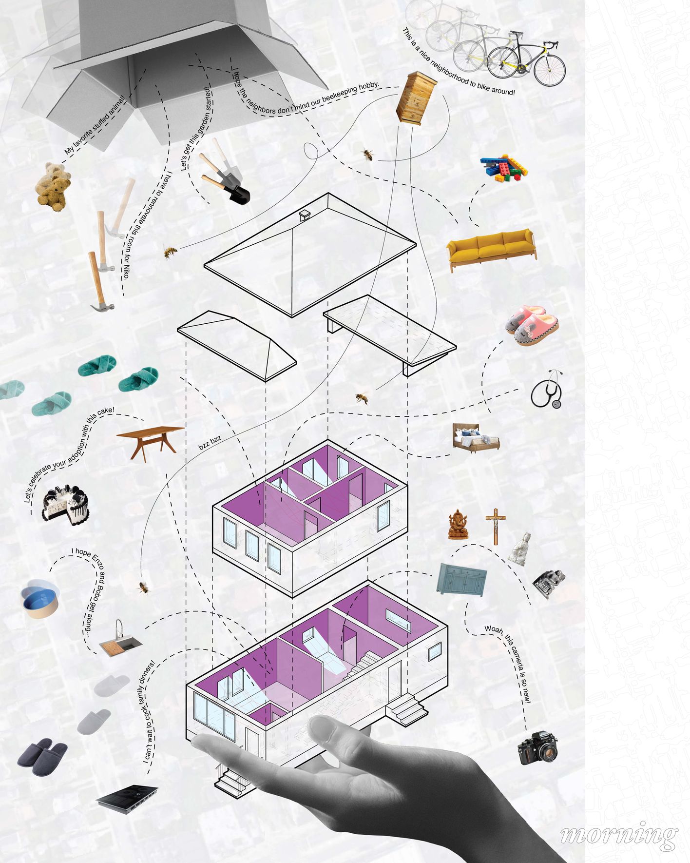 a home exploded, vol. 3 | Architecture Project